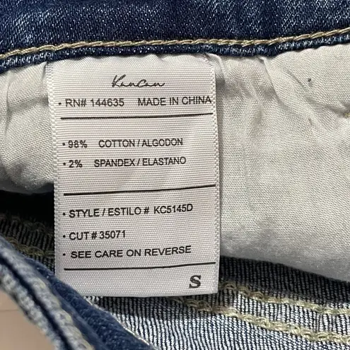 NWT KanCan Lucy High Rise Fringed Hem Mini Skirt