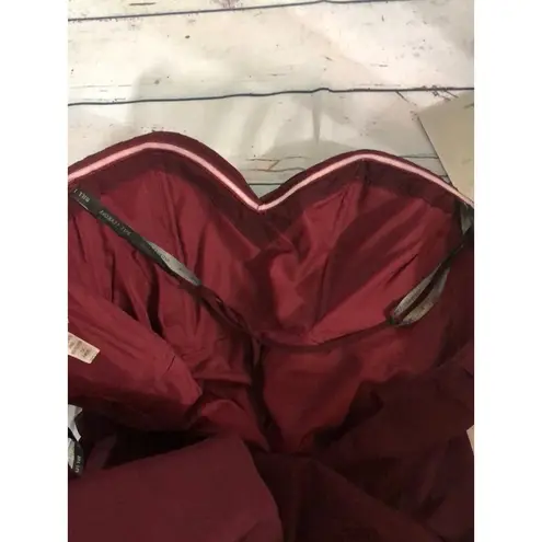 Bill Levkoff Chiffon strapless gown, sweetheart neckline, pleated bodice size 14