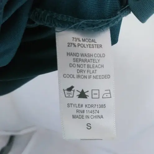 Pleione  Anthropologie Teal Tunic Shift Dress S