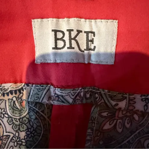 BKE Payton Straight Leg Pants Women’s Size 27 Pink Casual Stretch Mid Rise