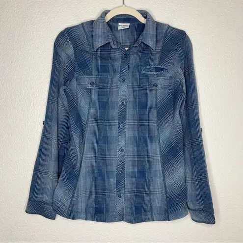 Columbia  Women’s Plaid Flannel Button Down Shirt