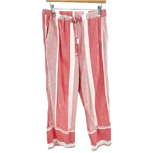 Seafolly Jacquard Beach Pants and Top 2 Piece Set Size M/L Resort Vacation