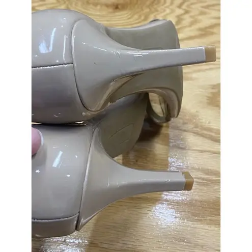 Bandolino Madia 3 Sandals Women's 8M Brown Leather Sandstone Stiletto Heel B50