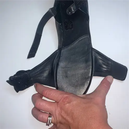 Sleek Black Sandals for Effortless Style Black Size 9