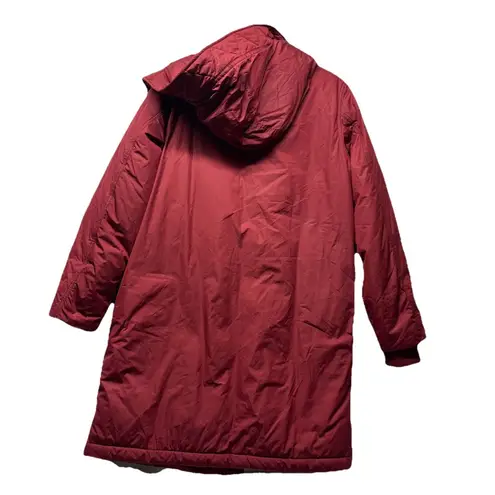 Marc O Polo Women’s Red Puffer Jacket Parka Down Coat Size 36 US Medium