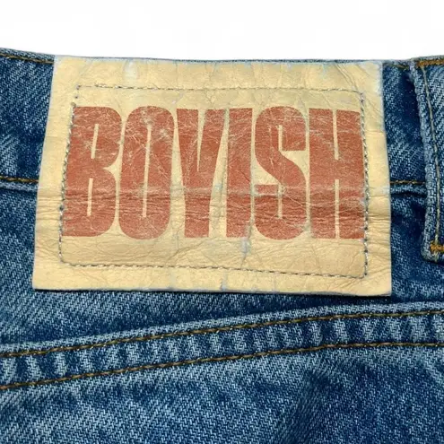 Boyish Jeans The Casey Authentic Rigid Straight Leg Size 29 Button Fly High Rise