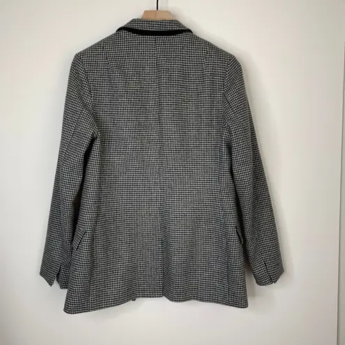 ALLSAINTS Leni Puppytooth Mid Length Coat Womens US6