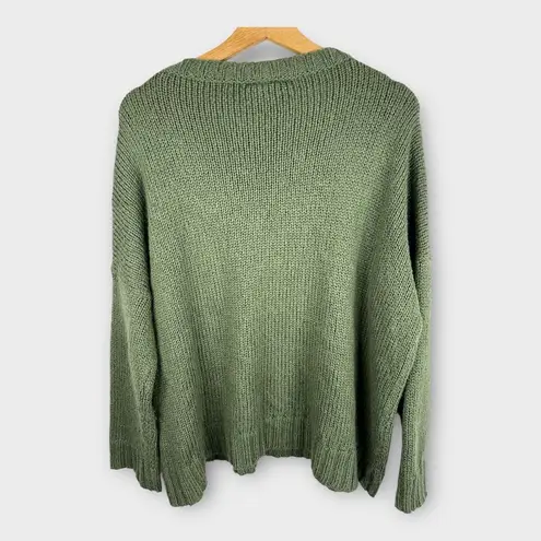 Wooden Ships  Womens Small Medium Ansel Crew Lightweight Mohair Wool Sweater