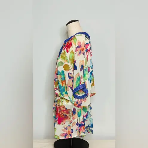 Calvin Klein  Sheer Floral Swim Coverup One Size thumbnail 10