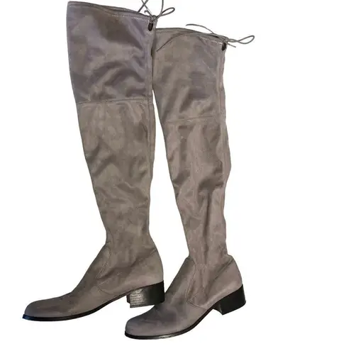 Charles by Charles David CHARLES By Charles David Knee High Vegan Suede Boots Gray Size 9