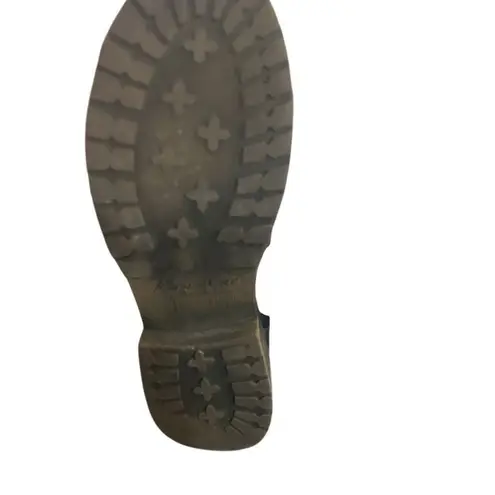 Kenneth Cole  riding boots leather upper size 8 1/2 black