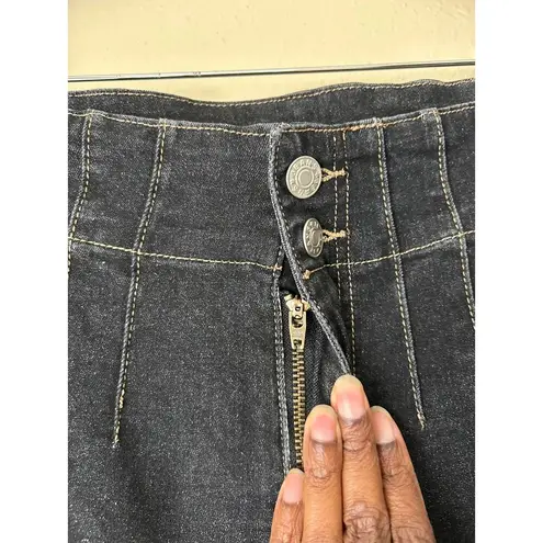 Y2k No Back Pocket Bootcut Jeans Size 6 Black