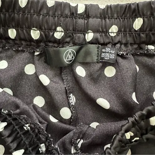 Missguided Black and White Polka Dot Shorts