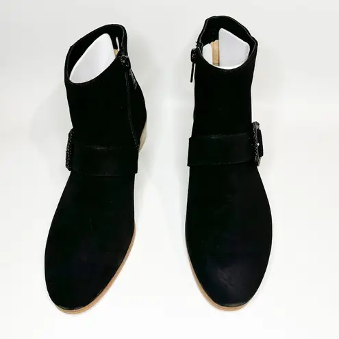 Jack Rogers NEW  Izzy Suede Bootie Black 9