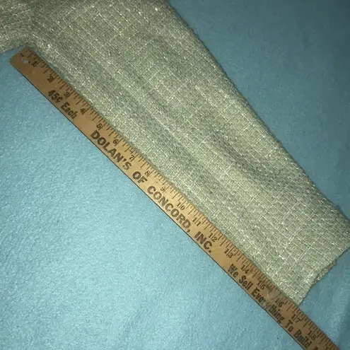 Jaclyn Smith blazer jacket tweed fully lined pearl buttons 2 pockets NEW size 8