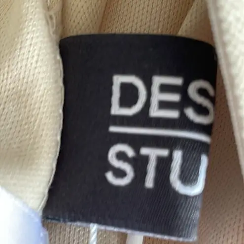 Dessin Studio Elegant Cream Layered Lace Midi Skirt Size undefined