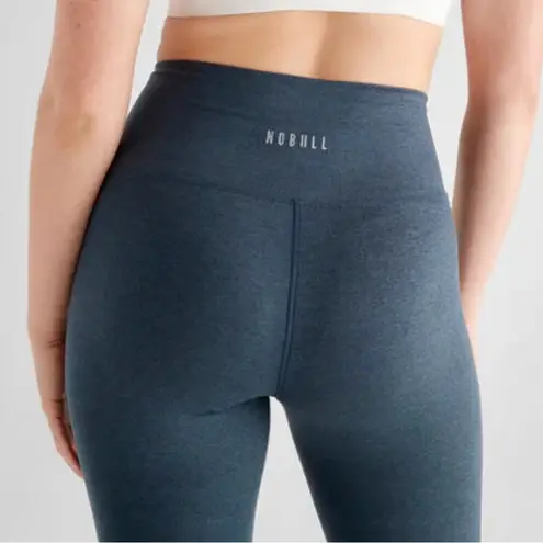 Nobull Women's Midnight Heather Matte Performance Workout/Running Tight 21" Sz M