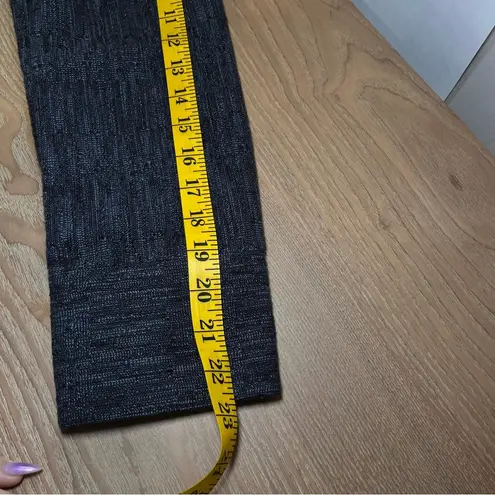 J Jill Blazer Jacket Dark Blue‎ Black Woven Office Career Corporate Mature Thick Size M