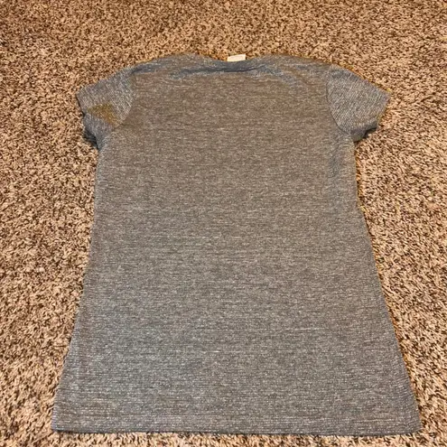 Campus Lifestyle Houston Astros Womens Gray Sparkle T Shirt MLB Baseball Major League Size L