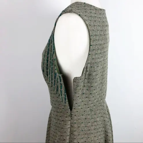 New Coconinno Vintage Berkeley Sleeveless Sweater Dress Size XL Green Wool