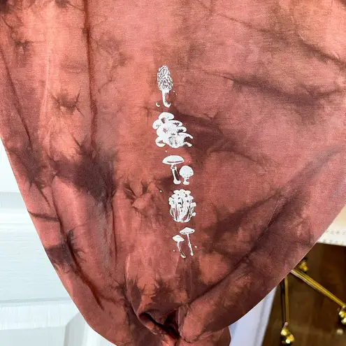 Purusha People Omen Top Genie Pants Set Tencel Natural Mystic Mahogany Large EUC Brown