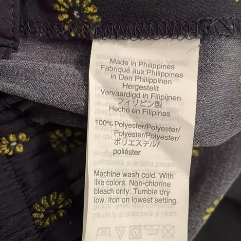 J.Crew Blue Floral Faux Wrap Hi