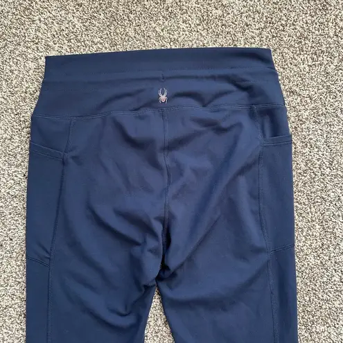 Spyder navy blue jogger pants size M