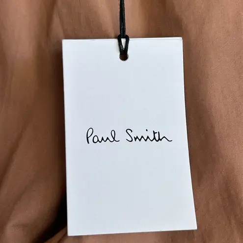 PAUL SMITH PANTS WOMENS 36 IT / 0 US Trousers Brown Tapered Leg NEW