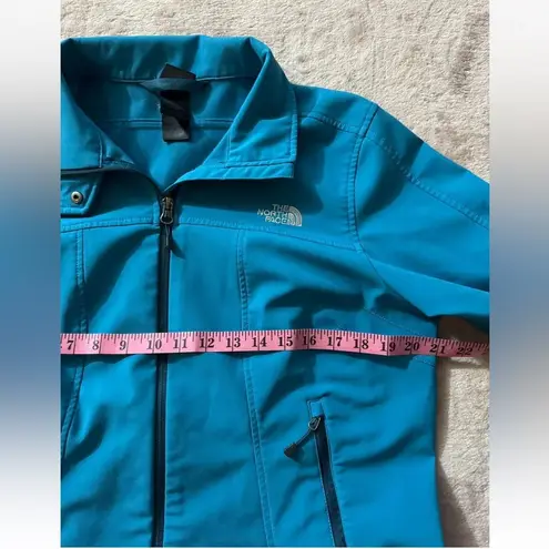 The North Face  Women’s SoftShell Blue Full Zip Jacket Sz XL