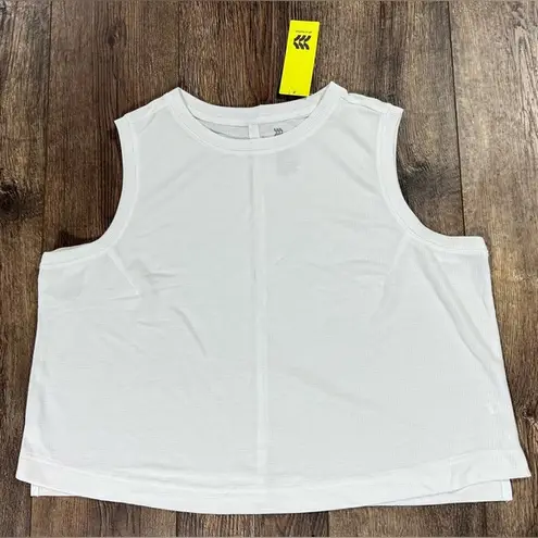 All In Motion NWT  Waffle Cropped Tank