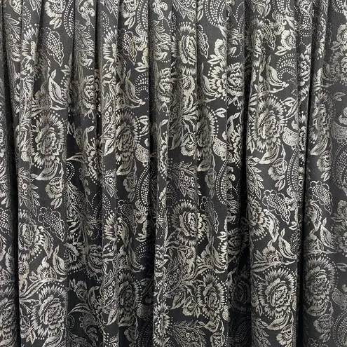 Petites by Fundamental Things Skirt Floral Vintage Printed Midi Size XS Womens