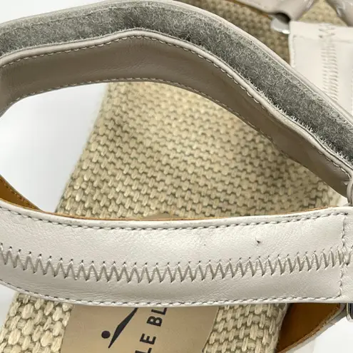 Voile Blanche Lisa Platform sandals size 38 US 8 cream beige Hook