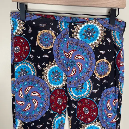 Michael Lauren Mars Bell Pant in Circle Paisley