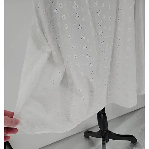 Ruby Rox White Babydoll Halter Dress Bridal Euro Summer Milkmaid Y2K Coastal Cowgirl SZ 7