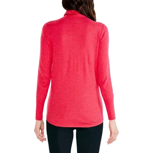 Nic+Zoe  Twinkle Turtleneck Sweater in Rose, Size M New w/Tag Retail $158