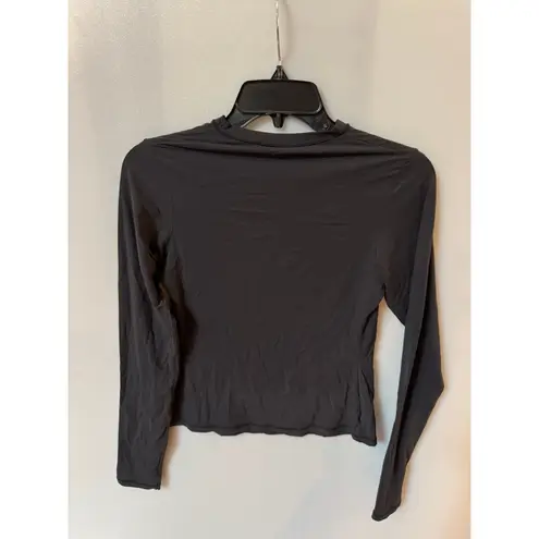SKIMS Fits Everybody Long Sleeve Black Size Medium