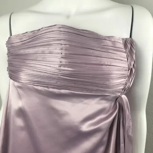 Max and Cleo Sz 8 Strapless Dress Lavender Purple