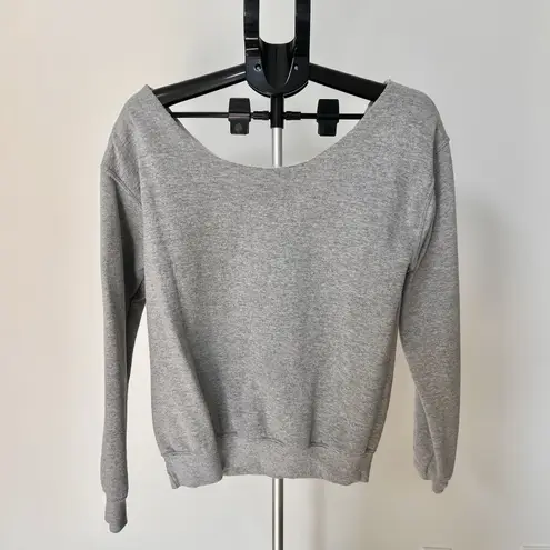 Women’s Christmas Holiday Ugly Sweatshirt Size Small Heather Grey EUC Xmas Party