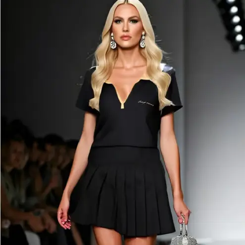 Gear for Sports Trump Marina Gear Sports Black Polo Shirt Short Sleeve M NWOTS