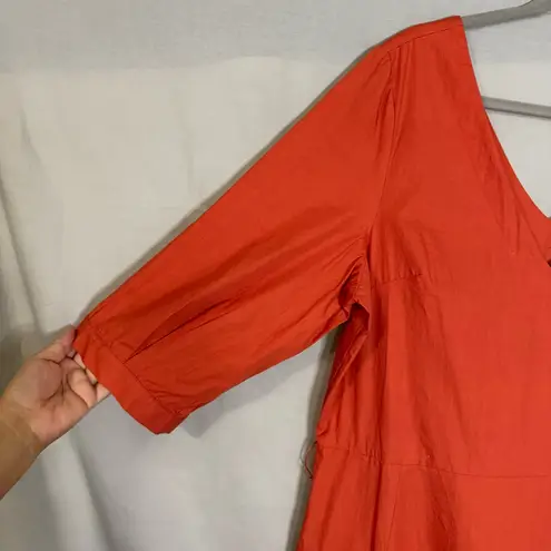 Parterre Margot Maxi Dress Red Poppy Size 10