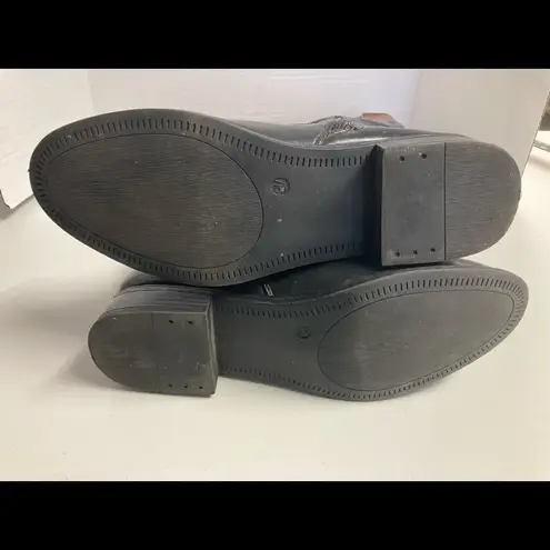 IT’S OK, Women’s Riding Boots, Black & Brown, Size, 9M, All Man Made Materials Size 9