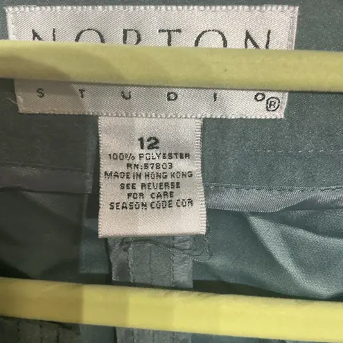 Norton Studio Gray Suede Jacket Sz 12 - Image 6