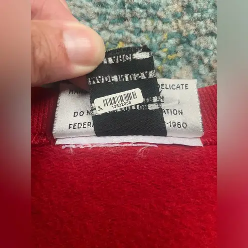 Vintage Christie Alexander San Francisco Marine Club jewel sweatshirt, size XL Red