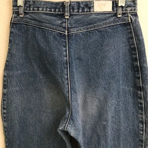 Taboo Vintage Retro high waisted high-rise tapered leg denim jeans 26*