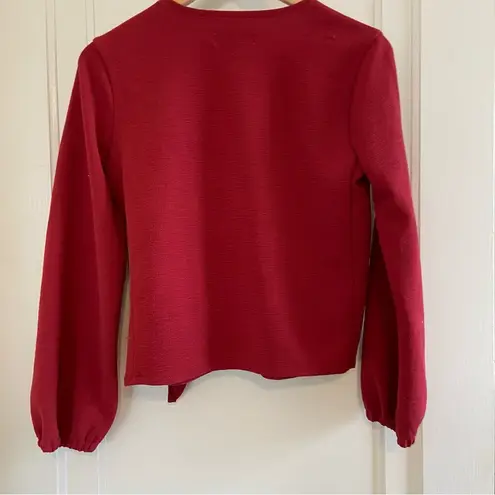 Madewell  Texture & Thread wrap top