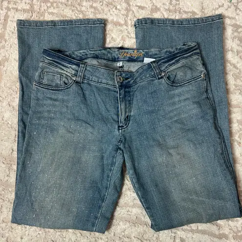 Y2K Vintage 2000s Low Rise Jeans Blue Size 10