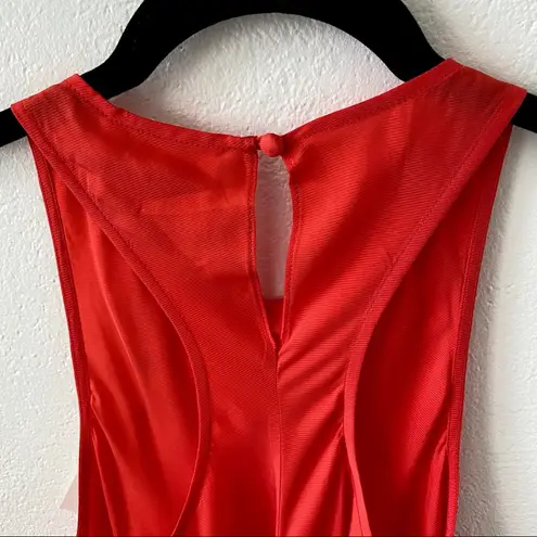 Cinq à Sept  Dylan Asymmetric Satin-Twill Top Size Small