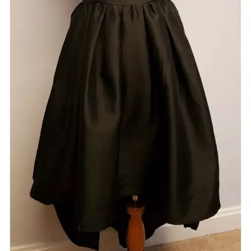 Gracia RARE!! Black open back High-low Formal Dress