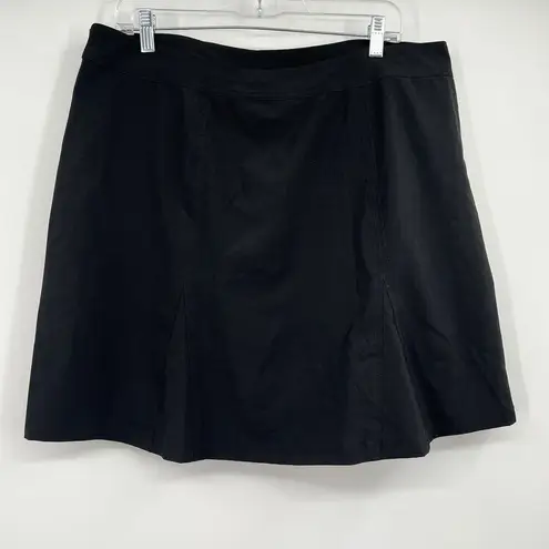 RipSkirt Womens Hawaii Wrap Skirt XL Black Cover Up Beach Lightweight Casual