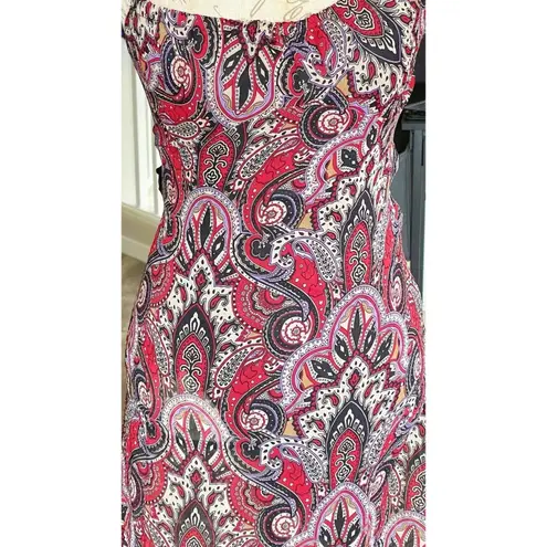 SASCH Womens Dress Halter Paisley Short Bohemian Y2k 90s Festival Party Cocktail